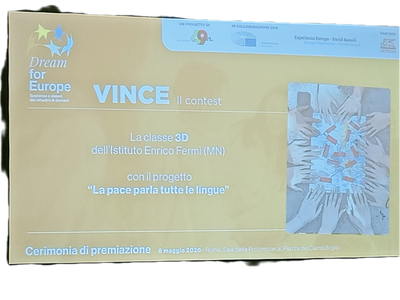 Il Fermi premiato al contest “Dream for Europe”