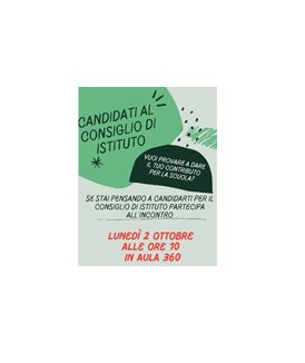 Elezioni Consiglio d'Istituto