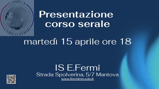 PRESENTAZIONE CORSO SERALE 2025/26